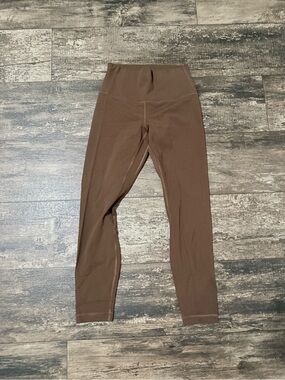 lululemon athletica Brown High-Rise Leggings